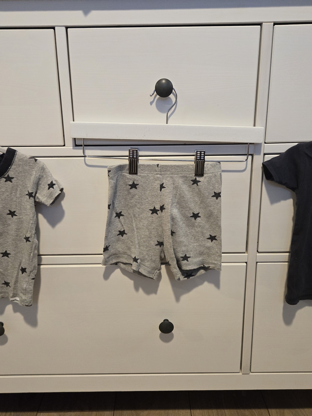 Gerber 3Piece Kids Navy and Gray Crewneck Shirt